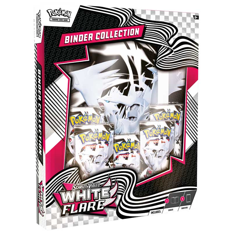 White Flare Binder Collection