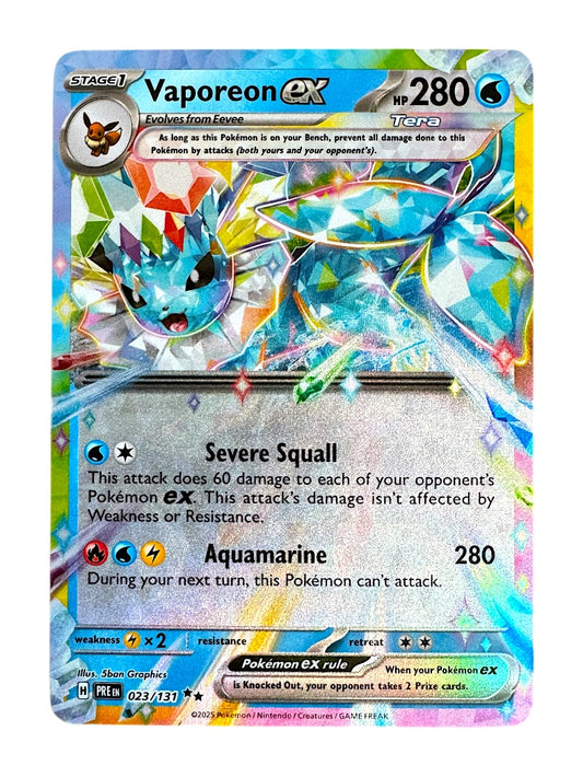 Vaporeon ex (PRE 023)