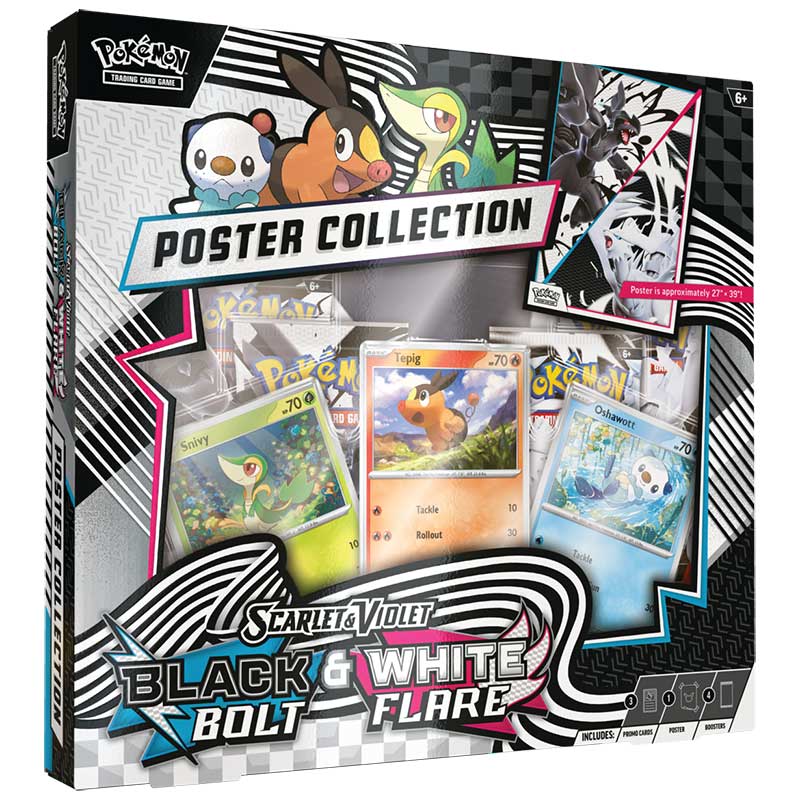 Black Bolt and White Flare - Unova Poster Collection