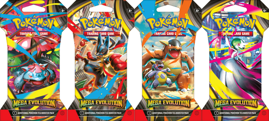 ME01 Mega Evolution Sleeved Booster SKU POK100551