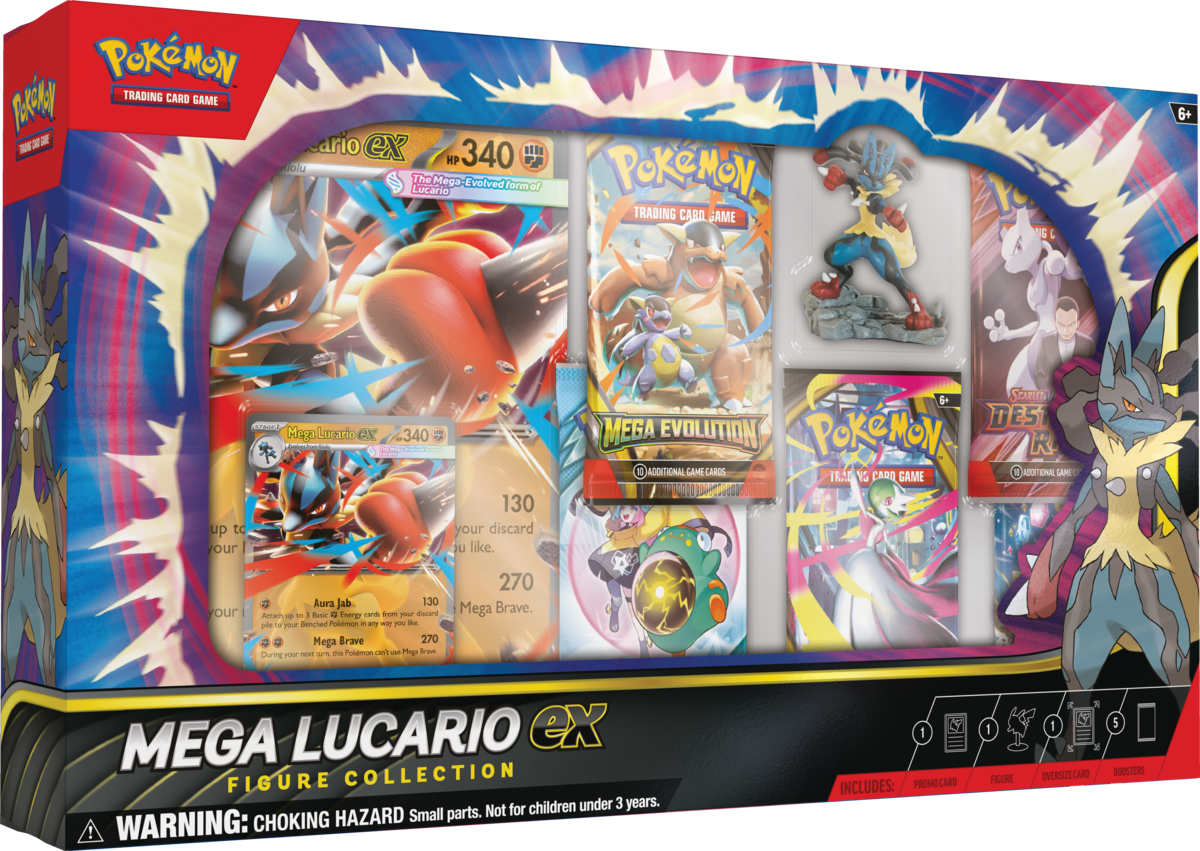 Mega Lucario ex Figure Collection
